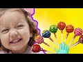 Alba and Juli Bermain Mainan Balon Cincin Sambil Belajar Warna - Finger Balloons