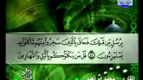 سورة الأنبياء القارئ محمد إبراهيم