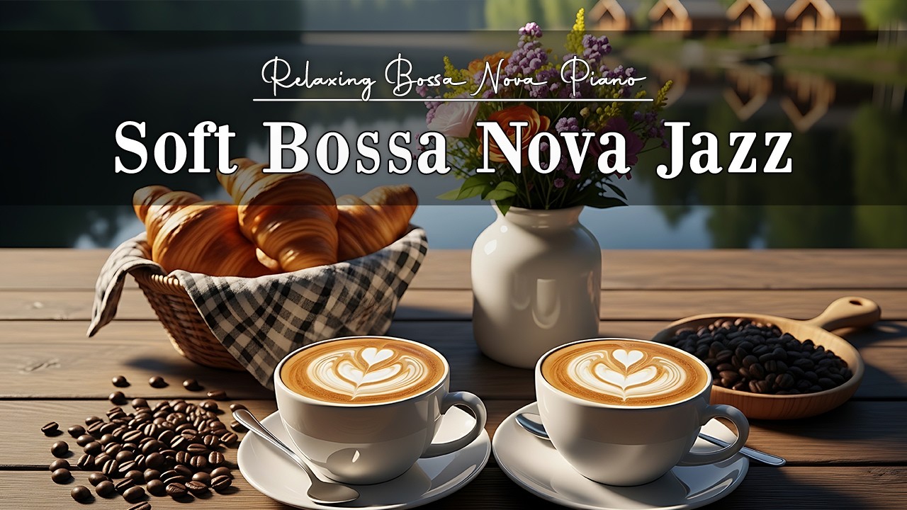[Soft Bossa Nova Jazz] ☕ Relaxing Morning Coffee Music for Work & Study ...