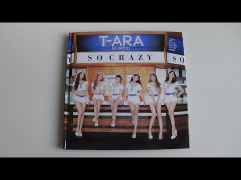 Unboxing T-ARA 티아라 11th Korean Mini Album So Good - So Crazy