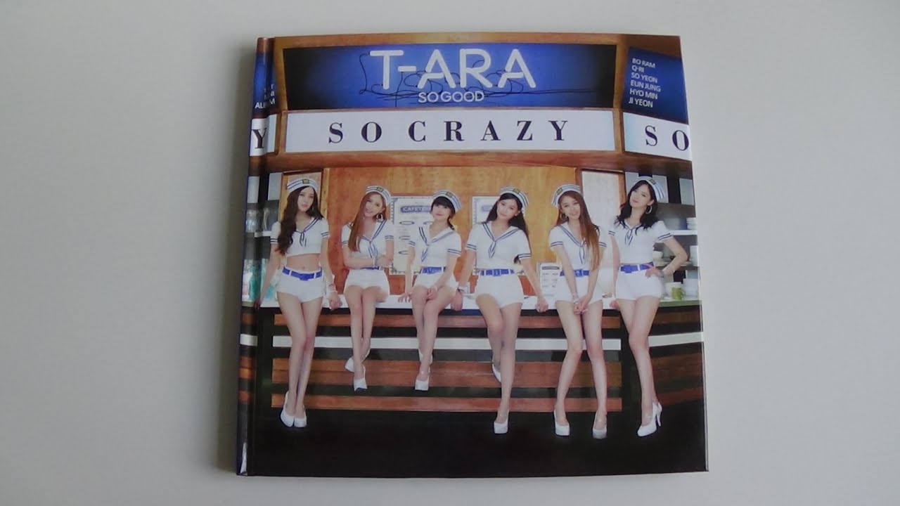 Unboxing T-ARA 티아라 11th Korean Mini Album So Good - So Crazy
