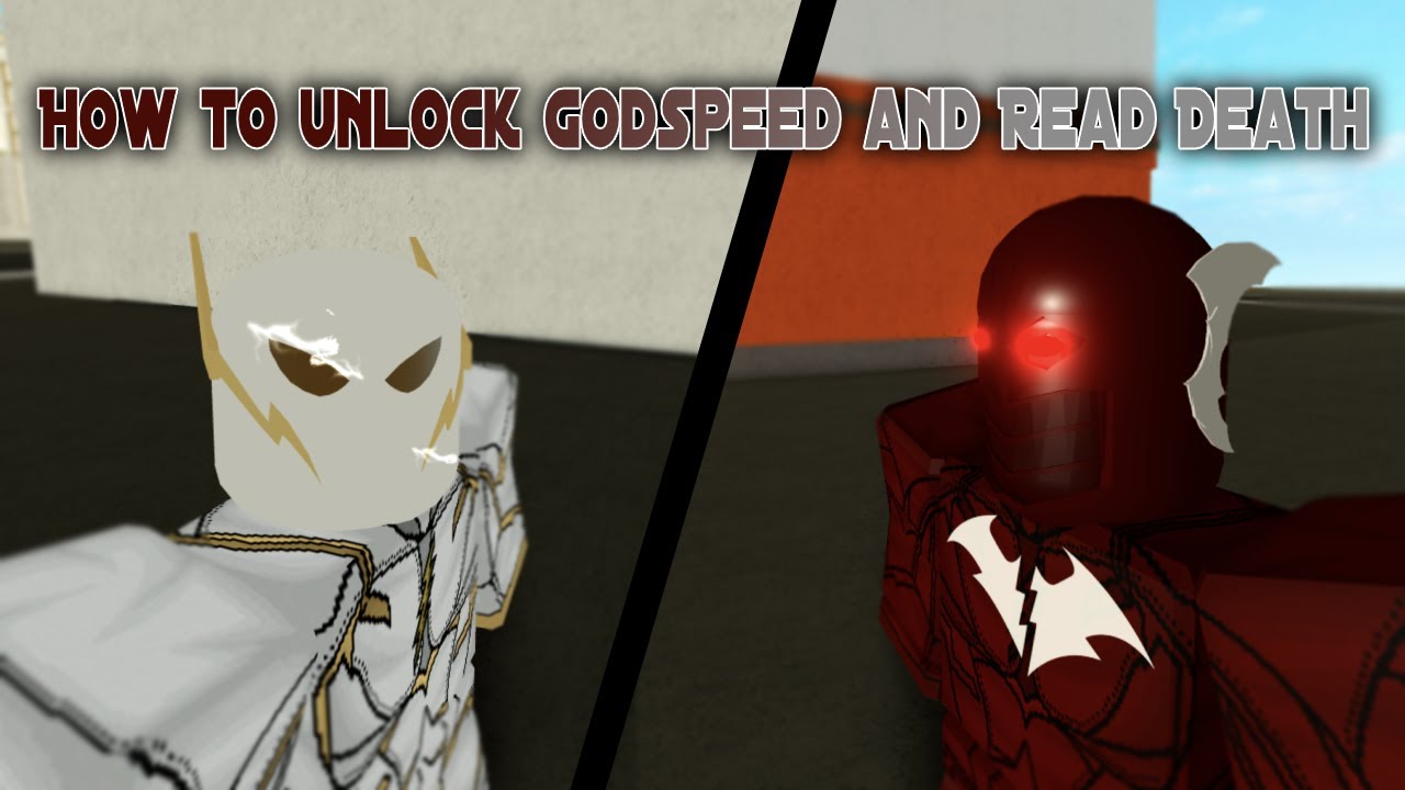 How To Unlock Godspeed Red Death The Flash Roblox Youtube - roblox flash skin