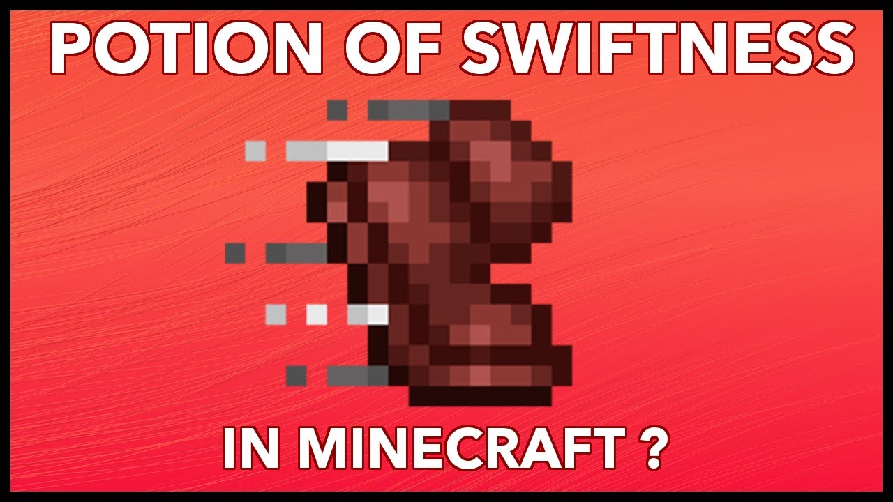 Minecraft Potion of Swiftness Explained - YouTube