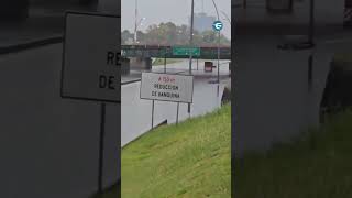 Diluvio en la Ciudad y el conurbano: se acumularon más de 130 milímetros y se inundó la General Paz