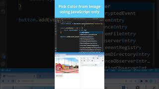 Pick Color From Image in JavaScript | Color Picker #coding