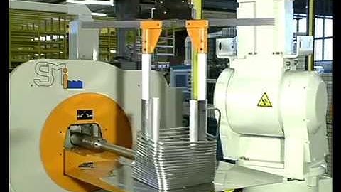 CNC Tube bender with 6 controlled axes - Mod. SILVER 2 CD + Robot