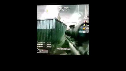Cod4 1v1 competitive Sniping