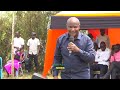 Mbadi Roars In Migori Putting His Oratory Skills Into Practice As He Defends Broad Based Government 