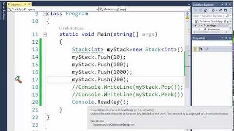 Use of Stack and Queue in C#