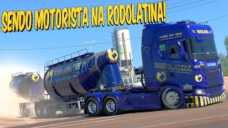 MOTORISTA NA EMPRESA RODOLATINA - SCANIA 560 NO 30 METROS - ETS 2 1.50 MODS BR