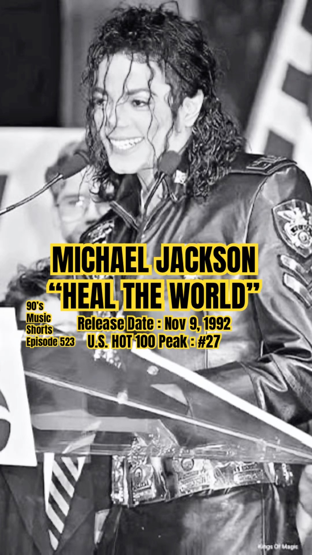 Michael Jackson “Heal The World” #90s #90smusic #michaeljackson