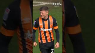 Regan Slater&#39;s Opener For Hull City Against Reading! 🔥 #HCAFC #Shorts