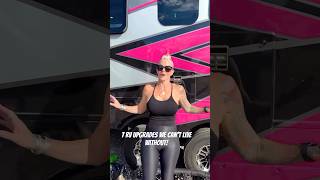 Our fave RV upgrades- Which one is your fave?