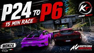 P24 to P6 at Monza! 🔥 | Ferrari 296 GT3 | ACC Multiplayer