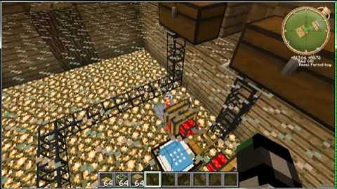 Minecraft Tekkit Automatic Wheat Harvester And Bread Maker