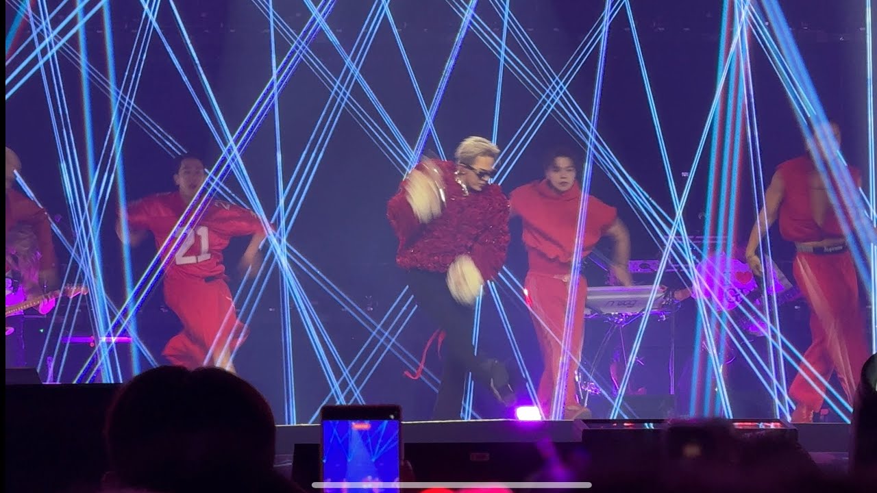 G-DRAGON - POWER & HOME SWEET HOME fancam at Ubermensch Tour Las Vegas 08-31-25
