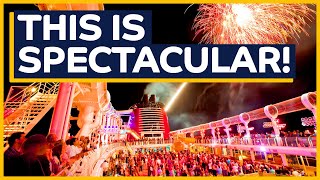 INSANE DISNEY FANTASY FIREWORKS SHOW  you HAVE to see this!