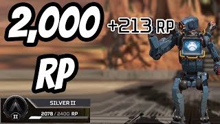 Apex Legends Road To Predator, Got 2,000 RP !(Win gameplay)