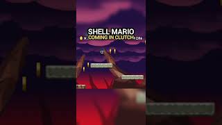 Nice Shot Shell Mario 🐢🕷️🔥⭐🪙 #mario #nintendo #newsupermariobros