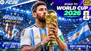 FC 26 Argentina vs France | FIFA World Cup 2026 Final 🏆 | Messi vs Mbappé 🔥 Gameplay PC 4K60