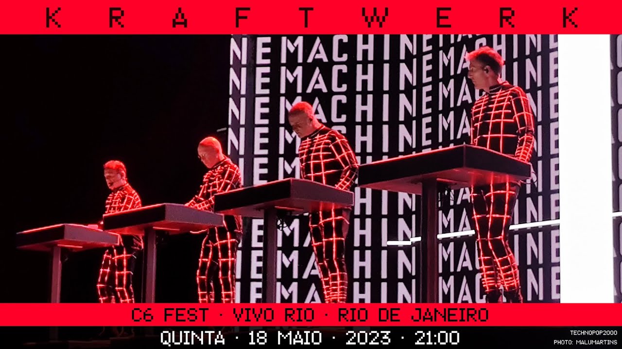 Kraftwerk - C6 Fest - Vivo Rio, Rio de Janeiro, 2023-05-18