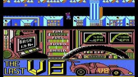 Atari 8bit game - Last V8 - Full game