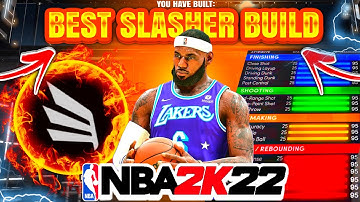 *NEW* BEST ALL AROUND 2-WAY SLASHER BUILD IN NBA 2K22! BEST SLASHER BUILD FOR CURRENT GEN NBA 2K22!