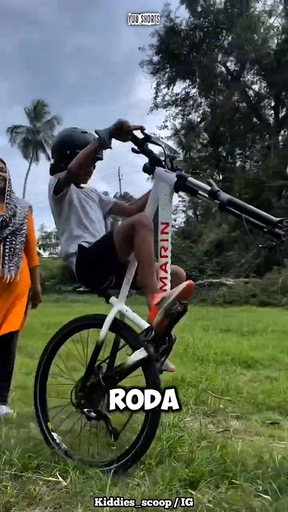 Bisakah anda mengendarai sepeda roda satu ⁉️