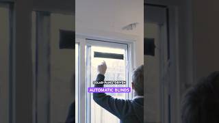 Solar-Powered Automatic Zebra Shades #windowtreatments #smartblinds #solarpanel