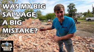 The Last of 36,000 Pounds of Stone Salvaged!  FINAL Abandoned Church Episode