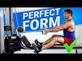 How to seated cable lowrow  perfect form