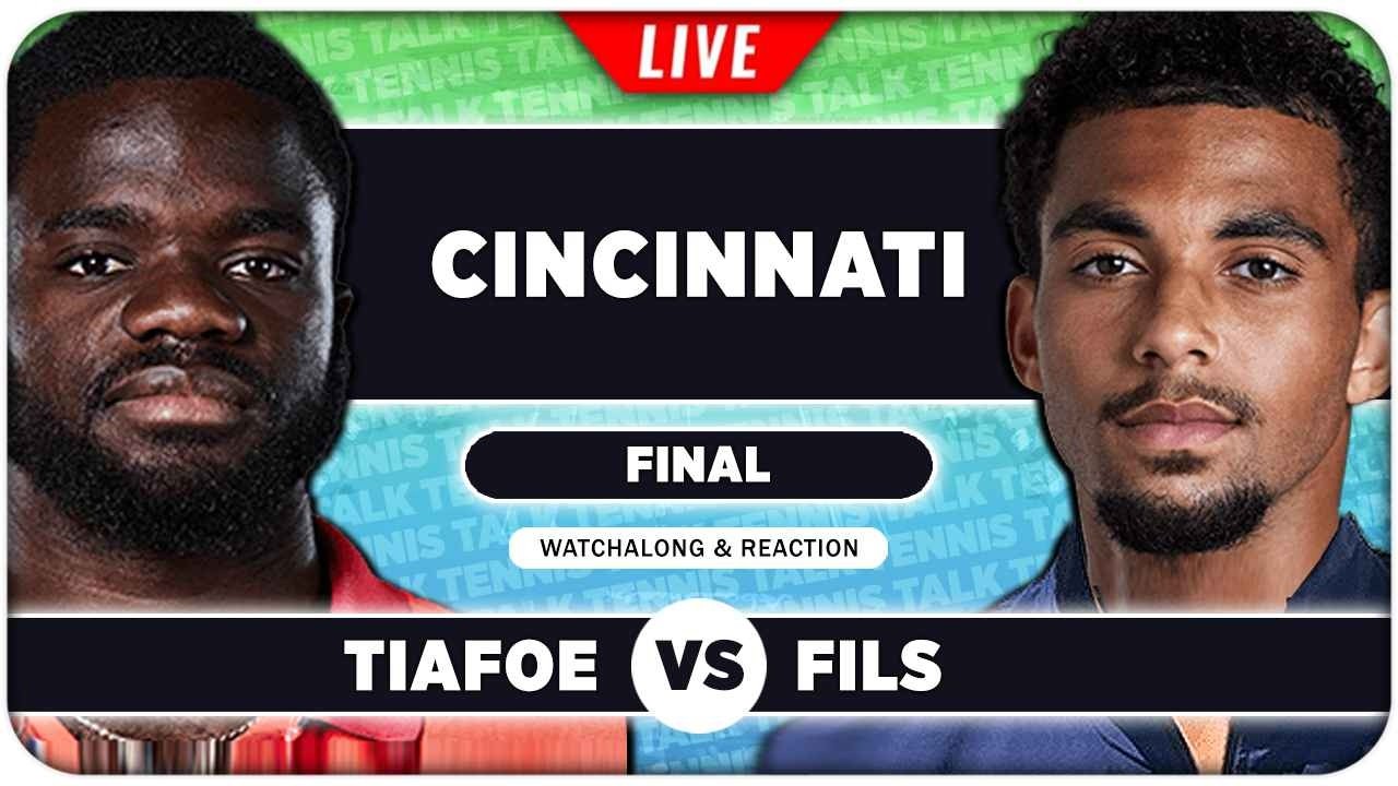 TIAFOE vs FILS • ATP Cincinnati 2026 Final • LIVE Tennis Watchalong