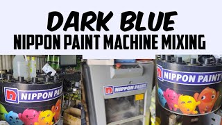 Mabilis na pag timpla Ng pentura/Nippon paint mix machine