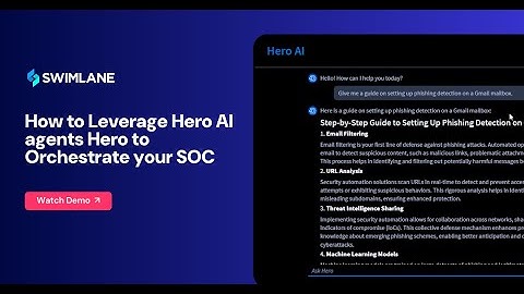 How to Leverage Hero AI Agents to Orchestrate Your SOC