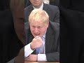 Boris Johnson loses his temper during grilling at Partygate committee