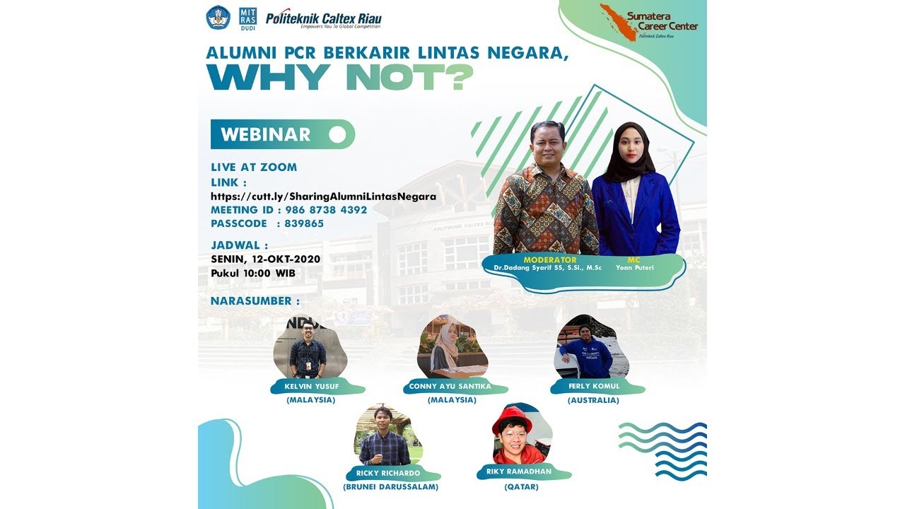 Alumni PCR Berkarir Lintas Negara, Why Not