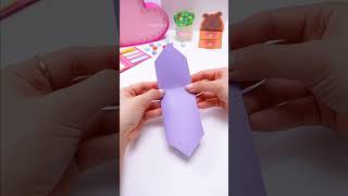Mini Paper Flower Bouquet Gift! (Easy DIY) #EasyPaperCraftMini #shorts #PaperCraft