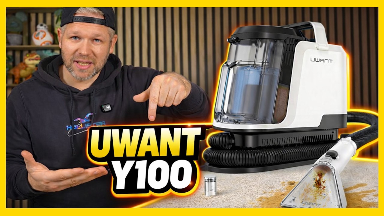 UWANT Y100 STEAM Test 🔥 Entfernt er WIRKLICH jeden Fleck? | PapasVlog