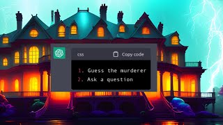 Murder Mystery Game in ChatGPT: Contest Entry screenshot 4