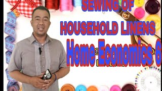 Home Economics 6 Sewing Of Household Linens @teacheralvintv @homeeconomics6 @TLE 6 screenshot 2