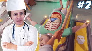 ИГРА СИМУЛЯТОР ХИРУРГА: ТРАНСПЛАНТАЦИЯ СЕРДЦА И РУК ХИРУРГОМ | Surgeon Simulator 2 #2