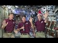 Thomas Pesquet and Expedition 50 space Christmas message