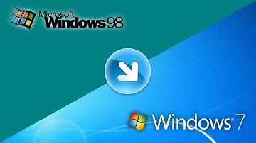 Windows 98 transformed into Windows 7