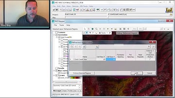 HEC-RAS Basics Part 3 of 8: 2D Flow Areas and Refinement Regions