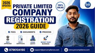 Private Limited Company Registration 2026 | Complete Guide #privatelimitedcompany