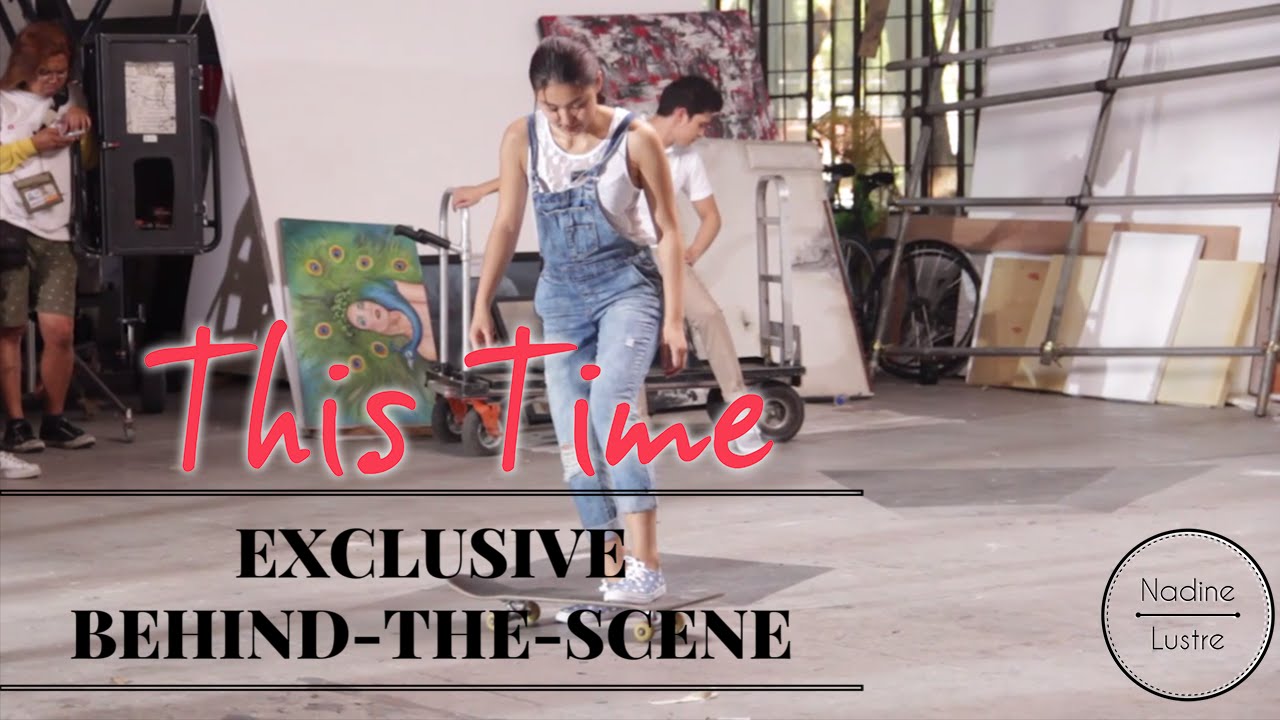Nadine Lustre Learns How To Skateboard!