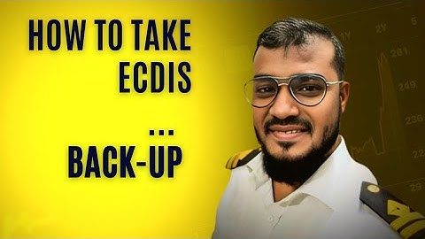 How to take ECDIS back up? JRC || sailor 360