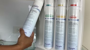 Hướng dẫn lắp đặt máy lọc nước Chungho M9