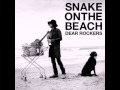 Snake on the beach - 青い熱