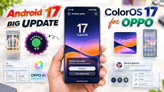 Finally Color OS 17 with Android 17 for Oppo Find X9 - All Features Explained | Biggest Update Ever